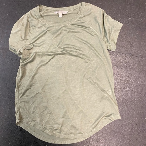 Athleta XS green top brand new